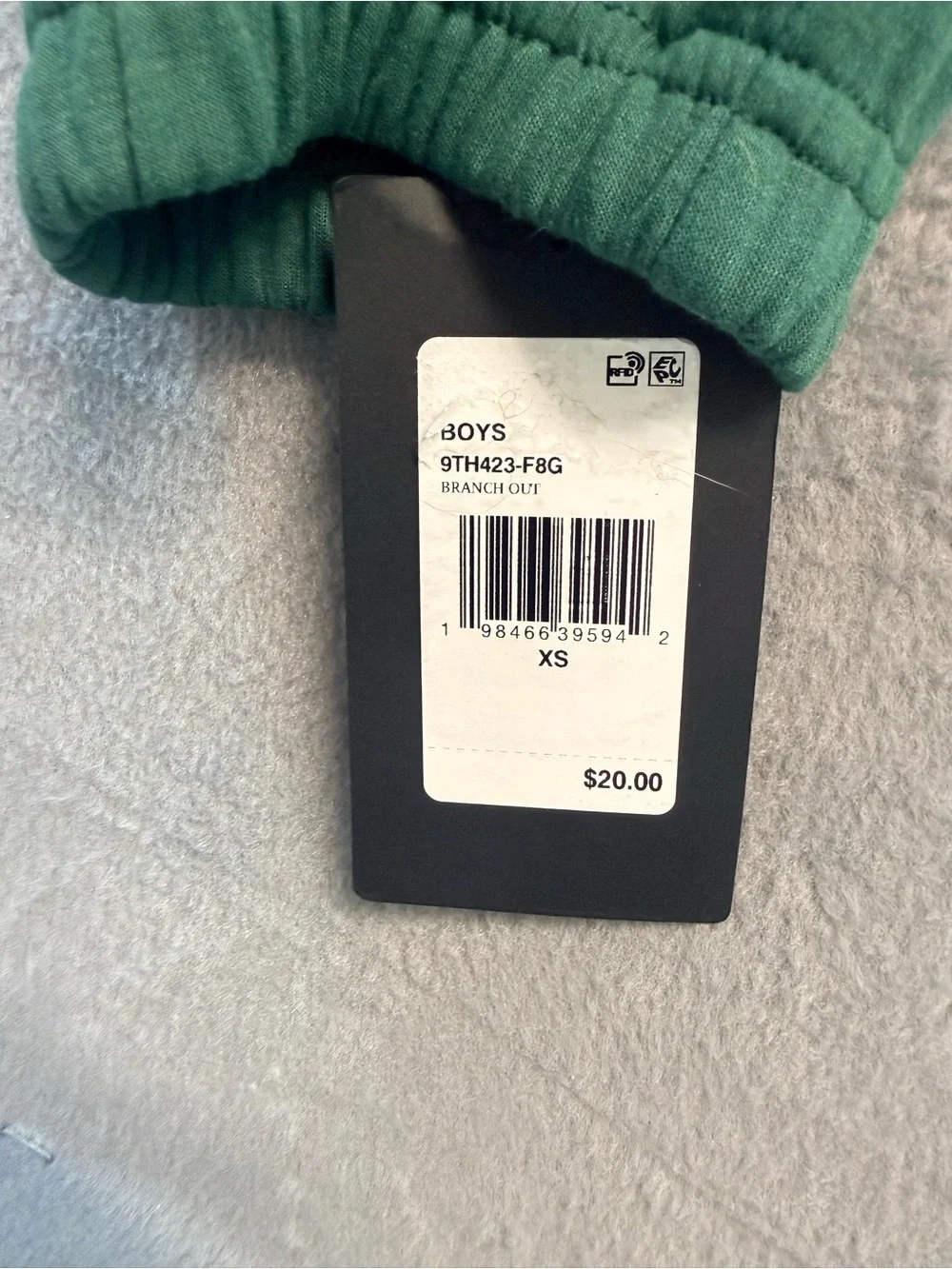 Converse Kids Green Sweatshirt/Joggers Set